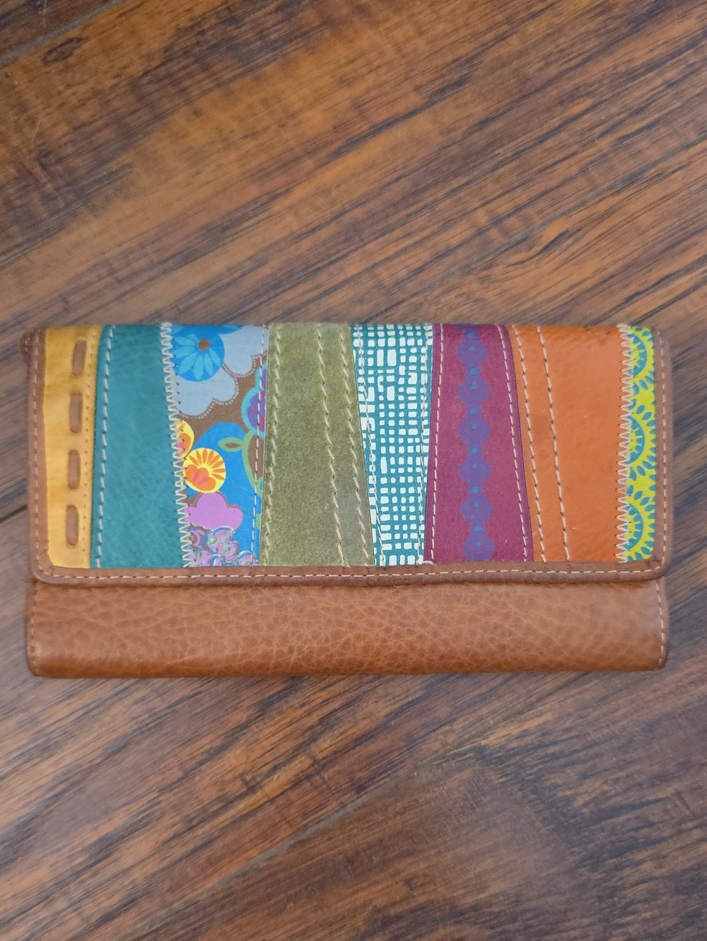 Fossil Patchwork Wallet